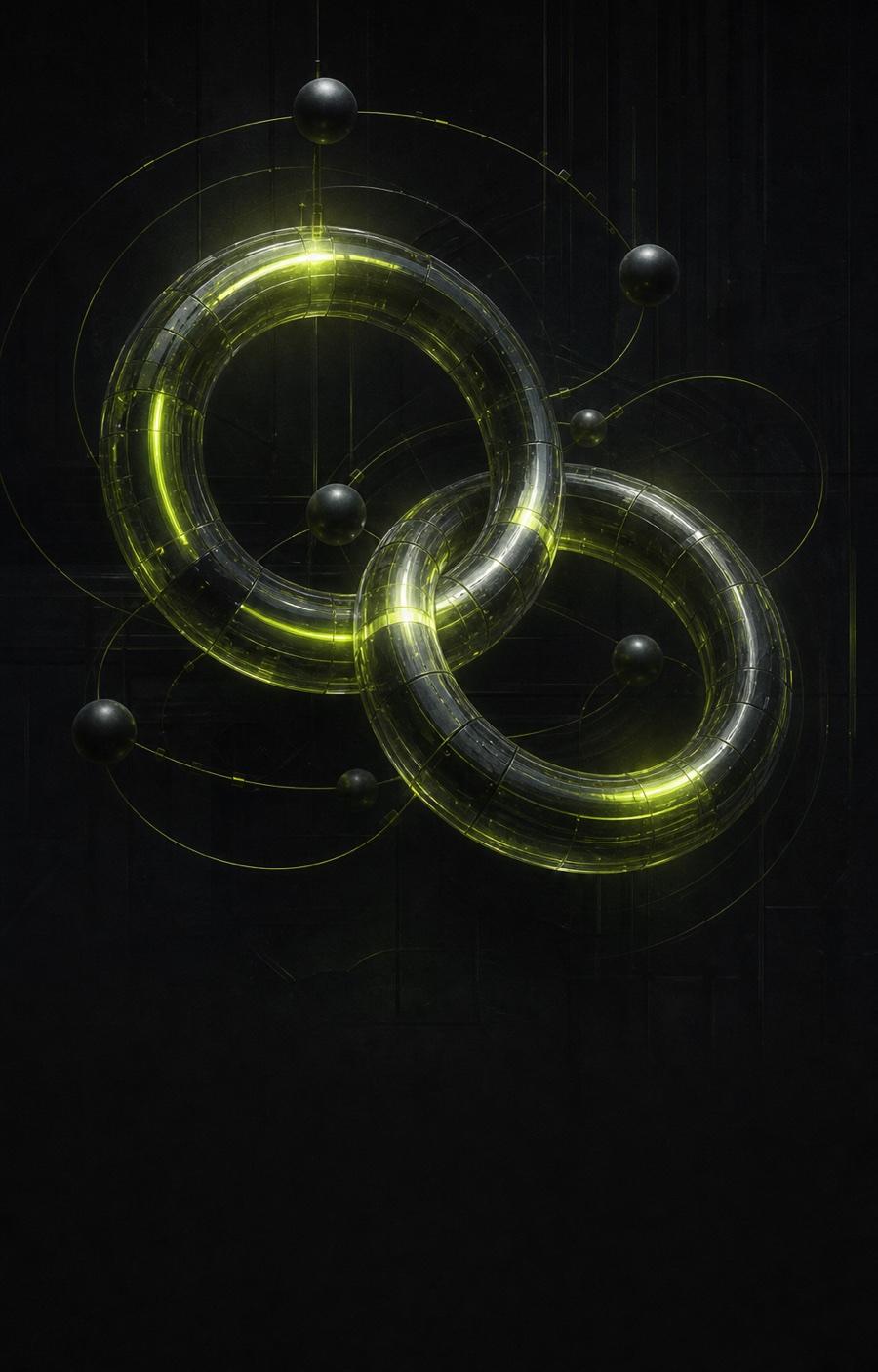 Interlocking loops representing a repeatable behavior system